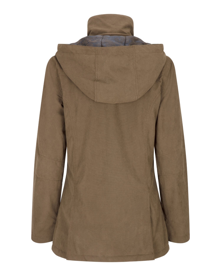 Struther Ladies Waterproof Field Coat ( with Hood ).