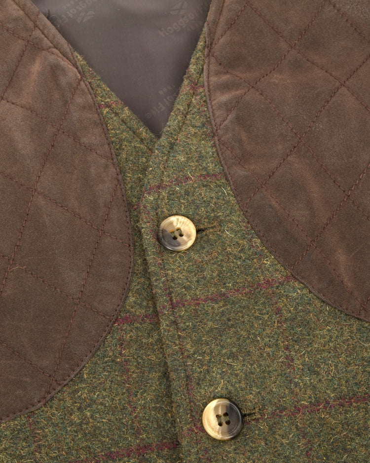 Hoggs of fife Tummel Tweed Field Waistcoat.