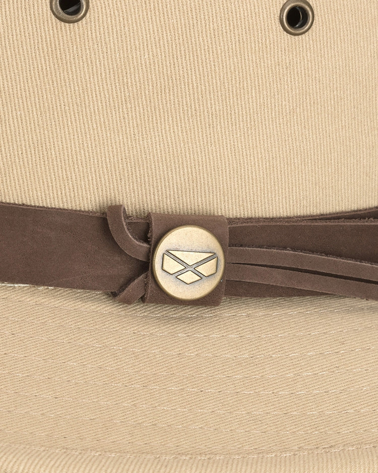 Hoggs Of Fife Panmure Canvas Foldable Hat (with carry bag).