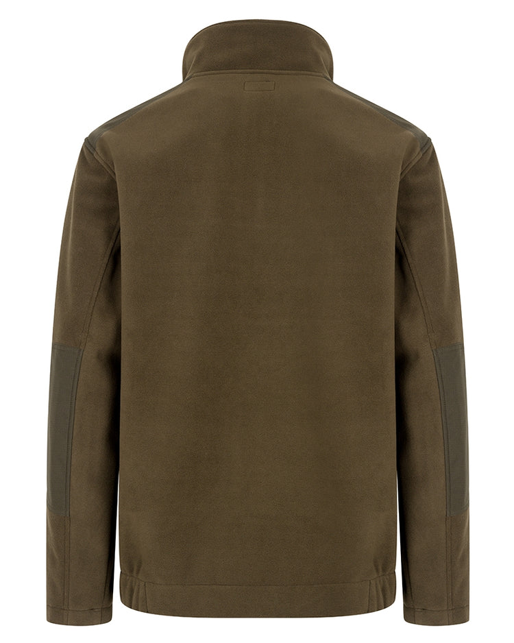 Hoggs Of Fife Green King ll 1/4 Zip Bonded Fleece.