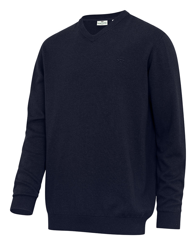Hoggs Of Fife Stirling II V Neck Pullover.