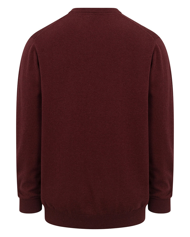 Hoggs Of Fife Stirling II V Neck Pullover.